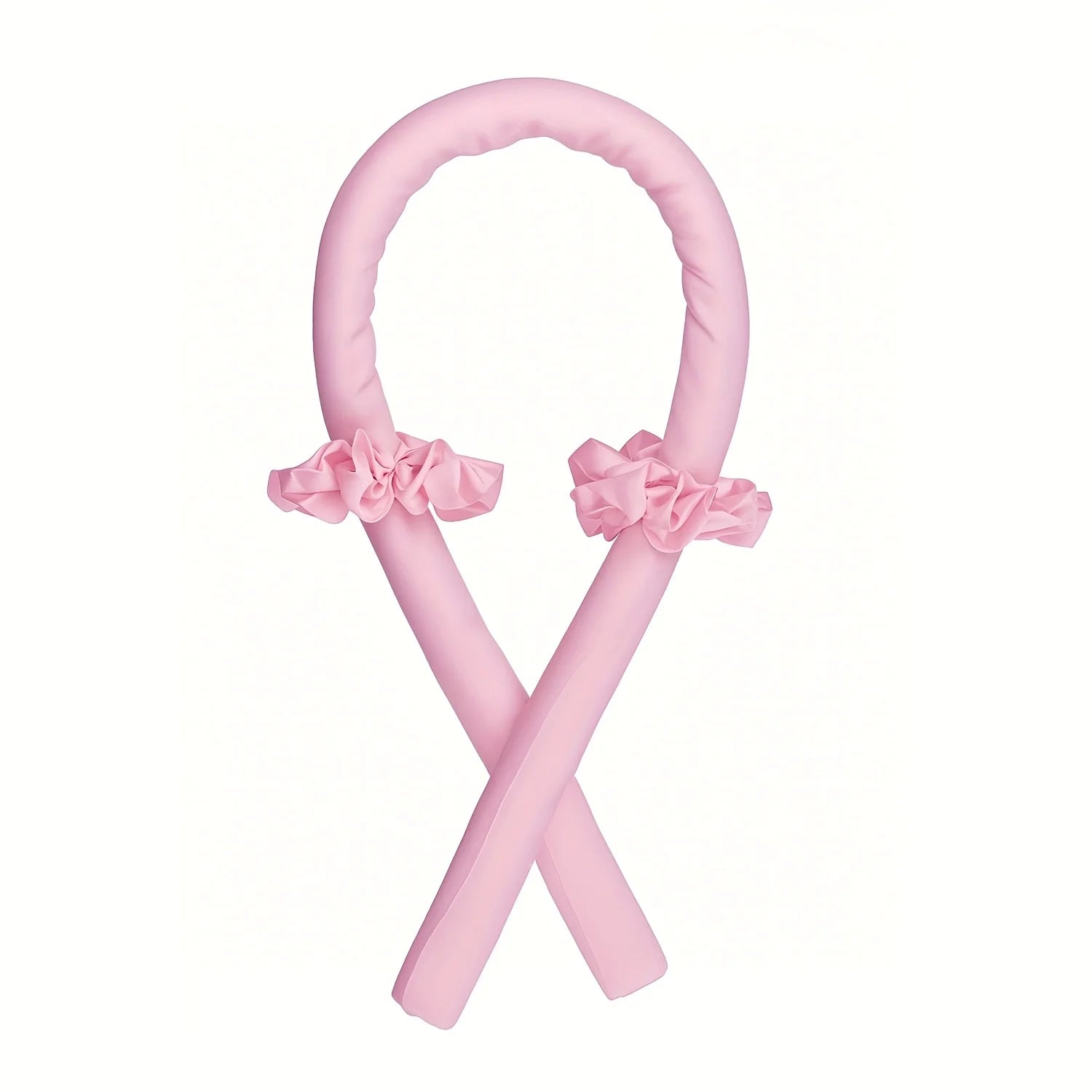 Heatless Curling Set - Satin Curler, Suitable for Night Curling - Non Heat Curler with Headband - Gentle and Effective Hair Care