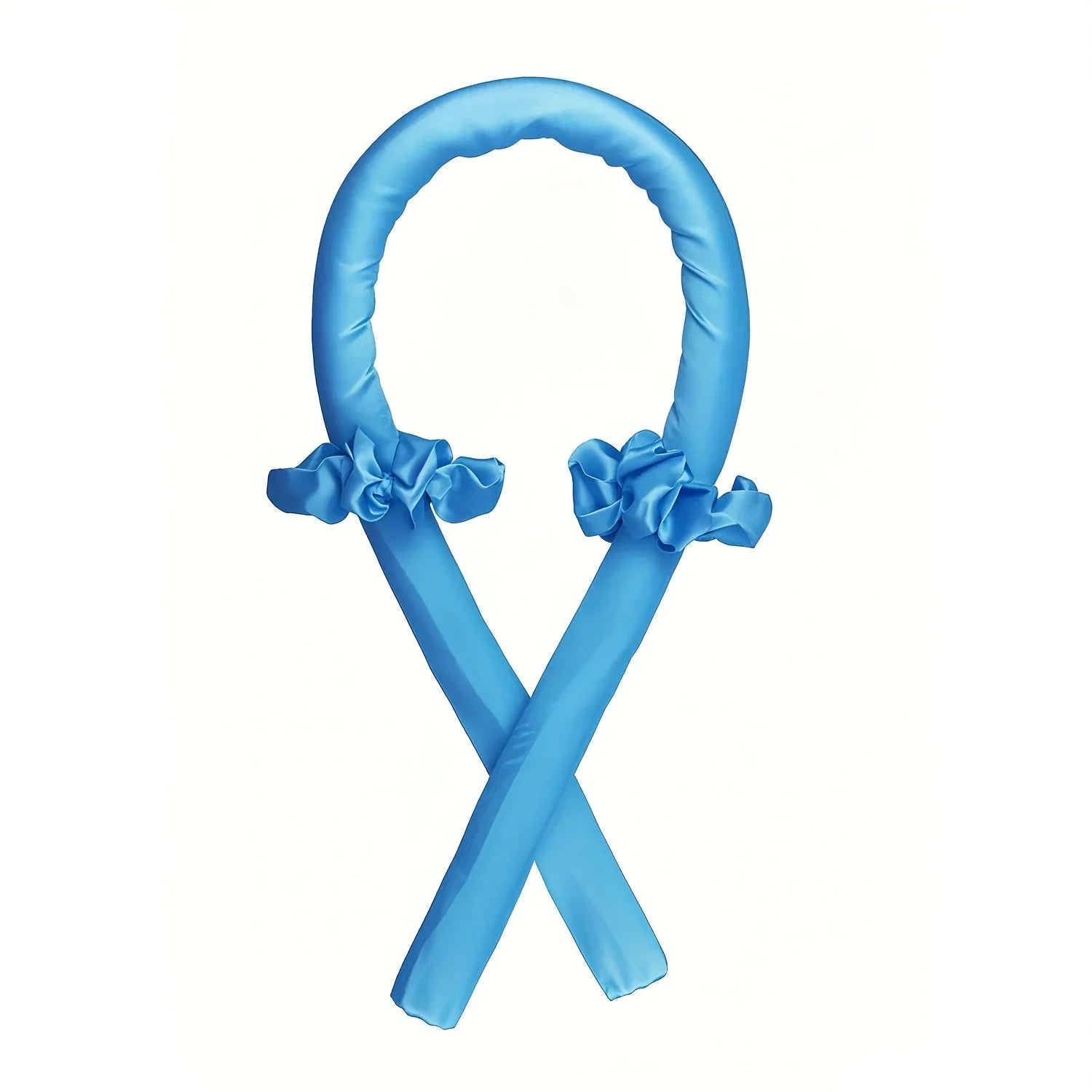 Heatless Curling Set - Satin Curler, Suitable for Night Curling - Non Heat Curler with Headband - Gentle and Effective Hair Care