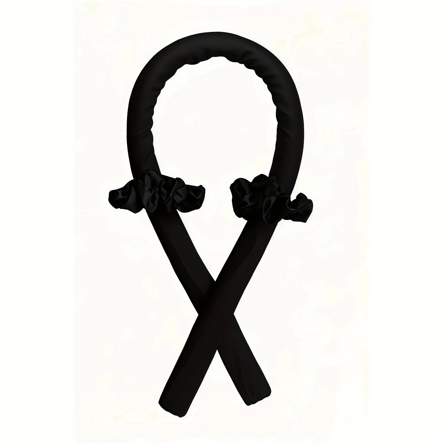 Heatless Curling Set - Satin Curler, Suitable for Night Curling - Non Heat Curler with Headband - Gentle and Effective Hair Care