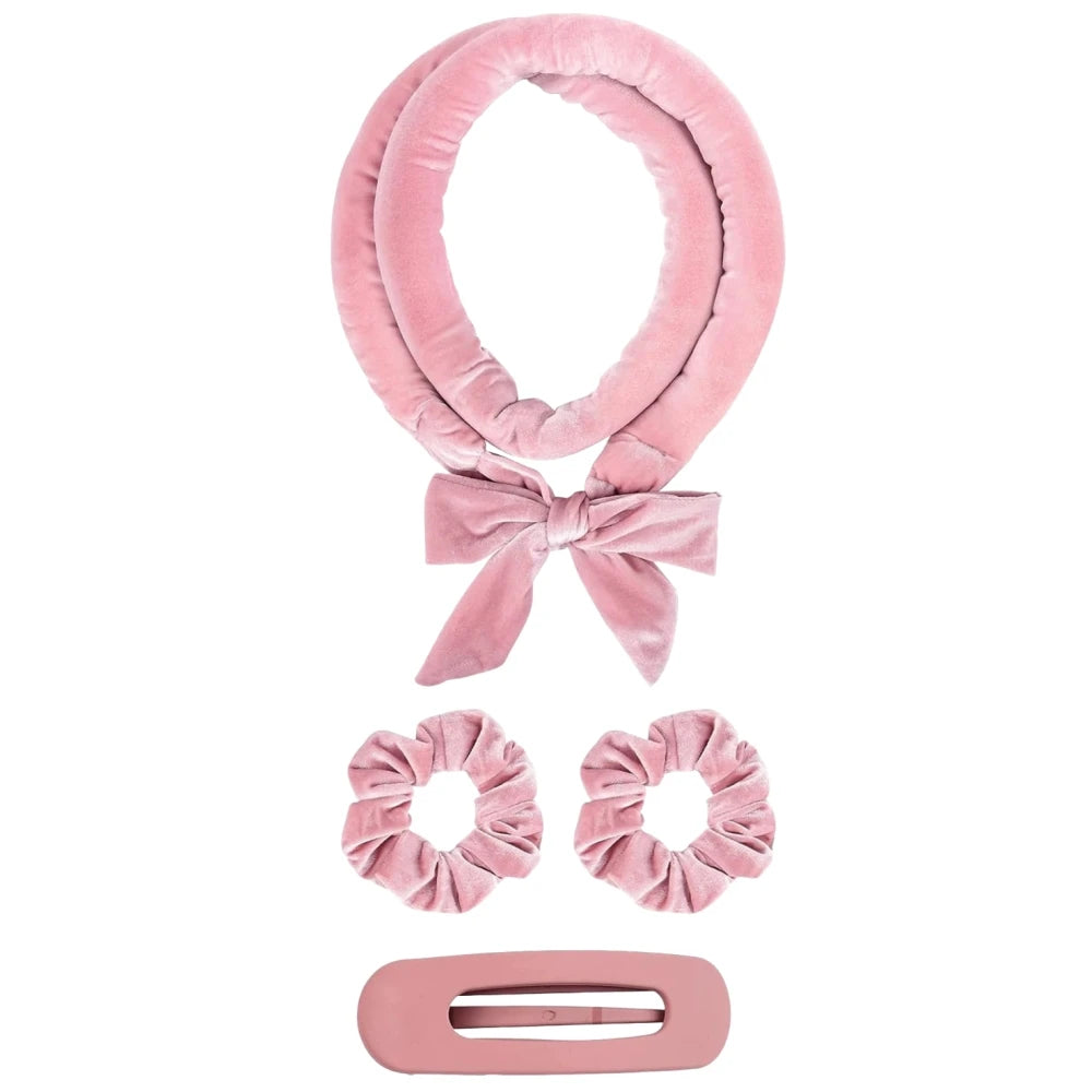 Heatless Curling Rod Headband Soft Hair Curler No Heat Hair Rollers Curlers Lazy Sleeping Curls Curling Hairband Styling Tools