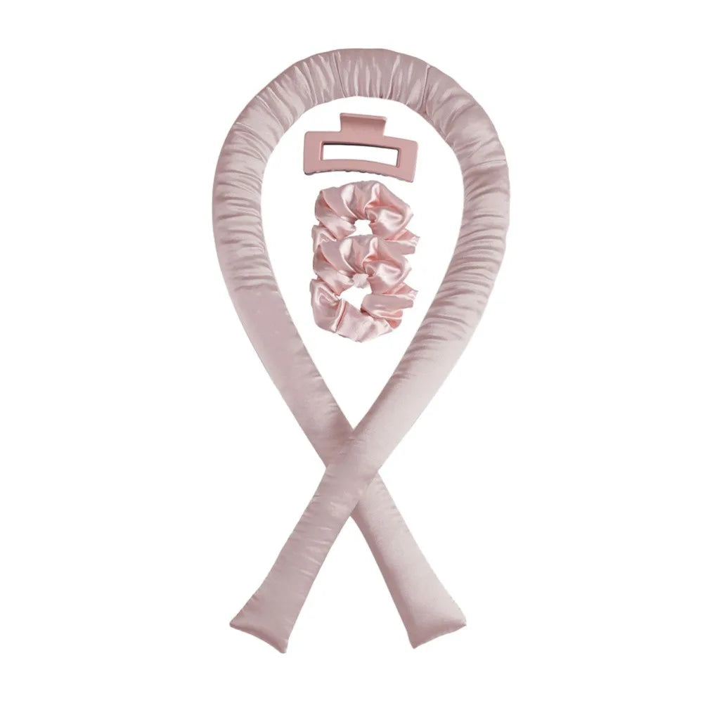 Heatless Curling Rod Headband No Heat Hair Curler Ribbon Hair Rollers Silk Curls Sleeping Lazy Soft Hair Curlers Styling Tools